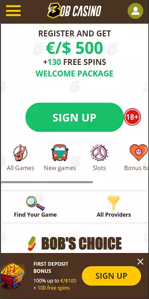 Bob Casino Logo Bob Casino